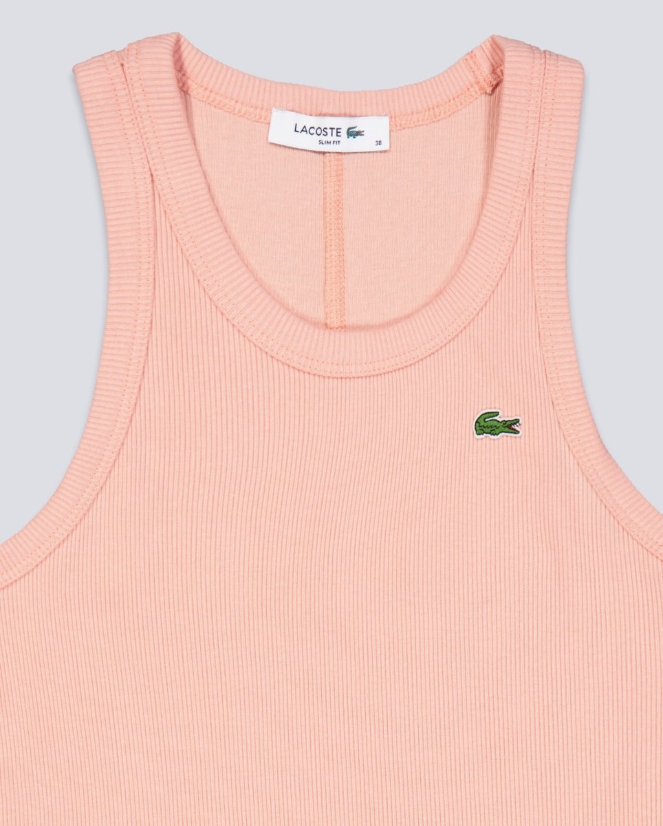 Camiseta Lacoste Rosa Mujer TF5388-UI2