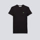 Camiseta Lacoste Slim Fit Cotton Negro Mujer