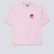 Camiseta New Amsterdam Surf Association Corporate Logo Rosa Unisex