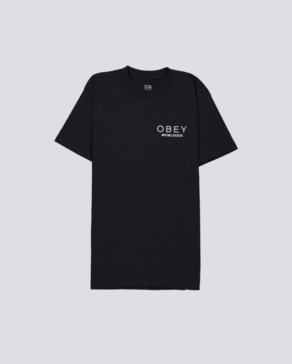 Camiseta Obey Bella Maximus Negro Hombre 165264142-BLK