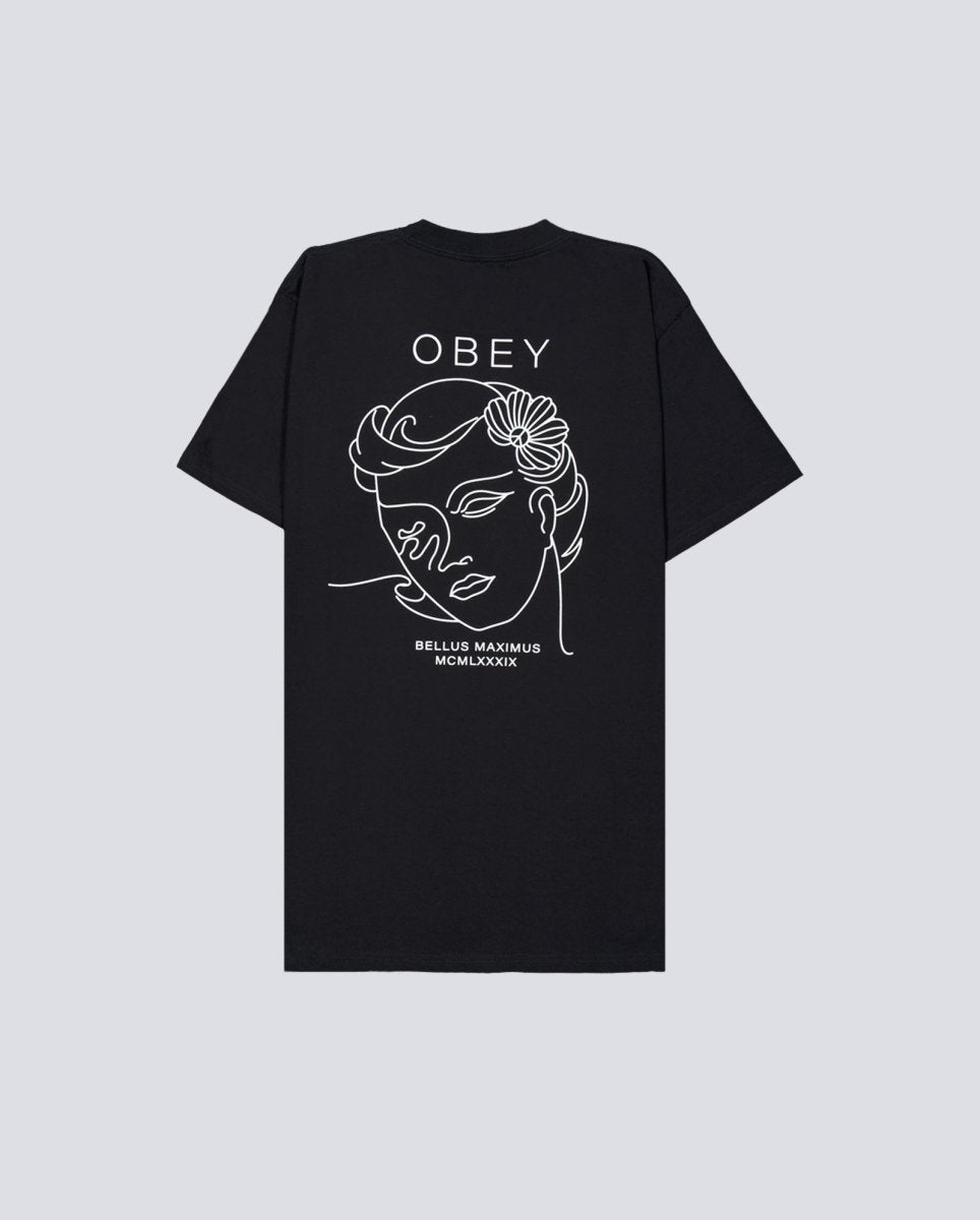 Camiseta Obey Bella Maximus Negro Hombre 165264142-BLK