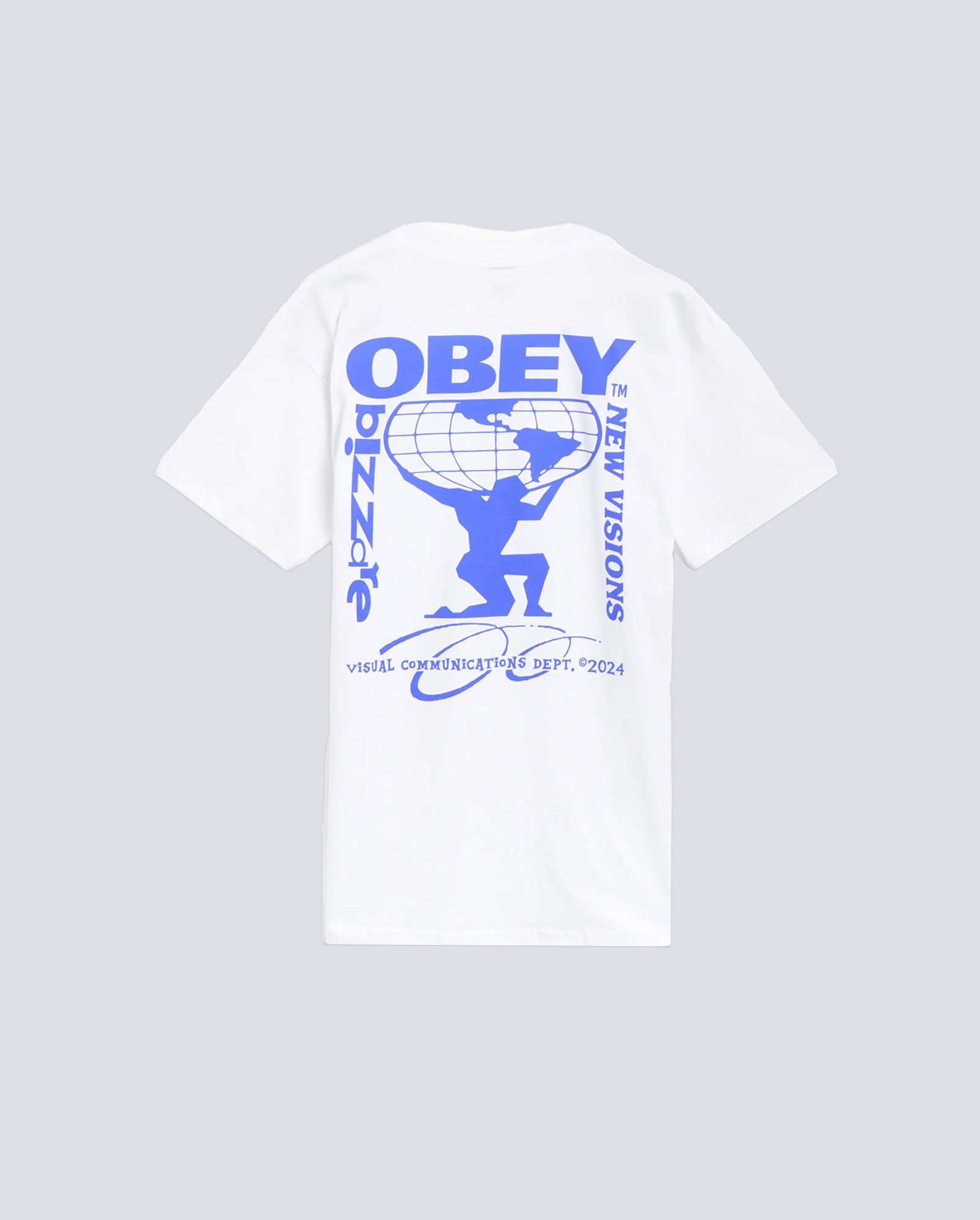 Camiseta Obey Bizzare New Visions Blanco Hombre 165264057-WHT