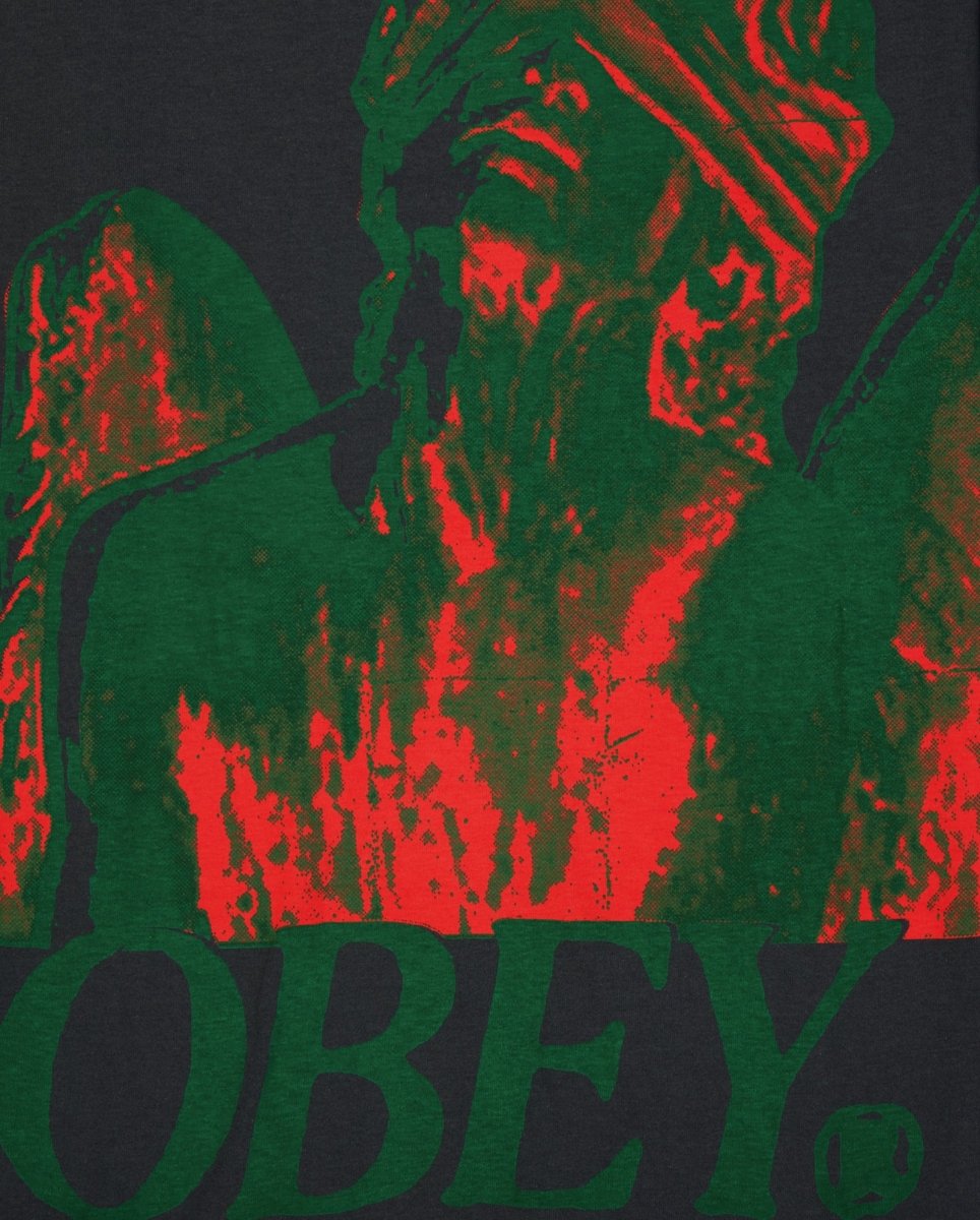 Camiseta Obey Blindfold Negro Hombre 165264206-VBL