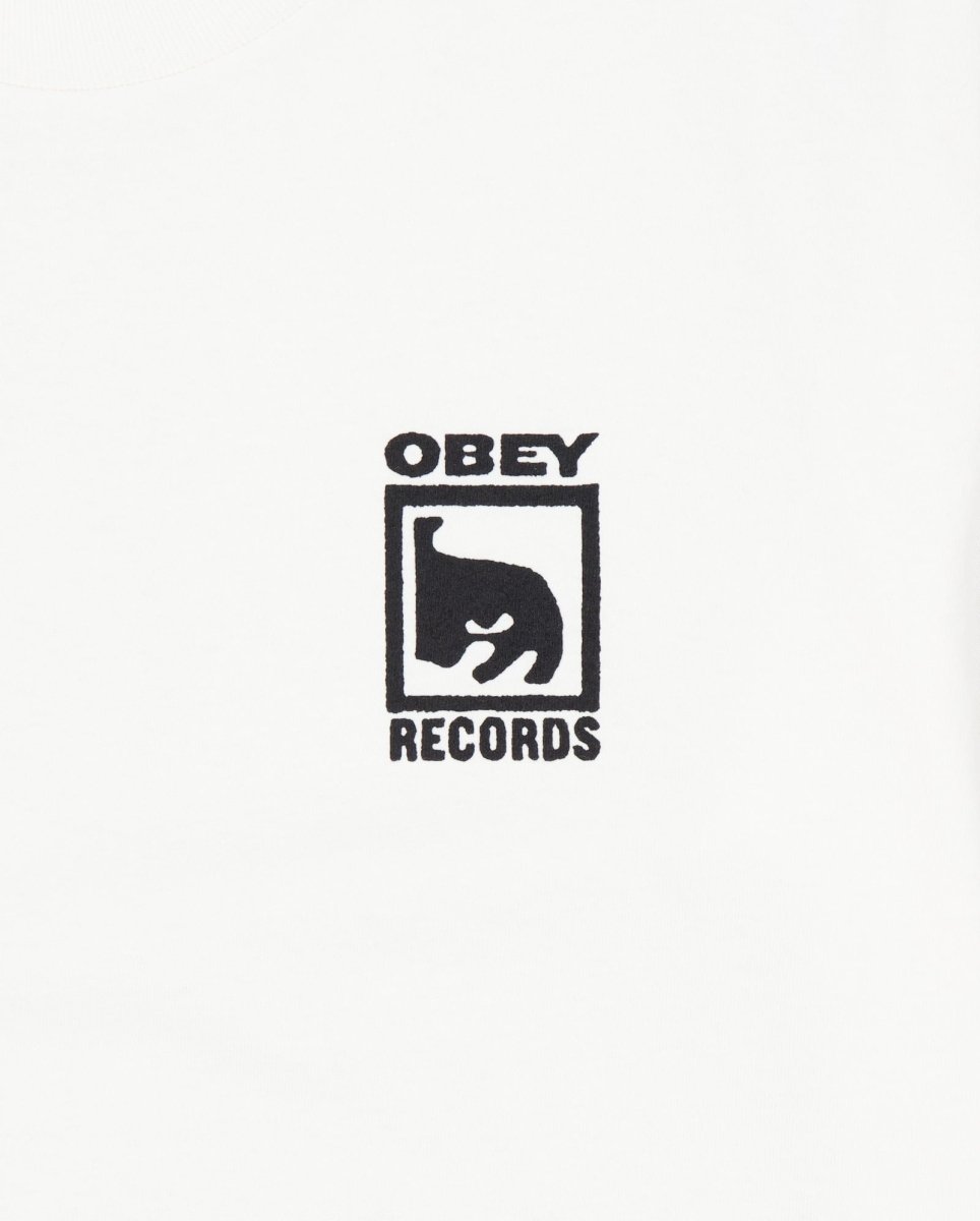 Camiseta Obey Come Lose Your Hearing Blanco Hombre 165264354-VWH