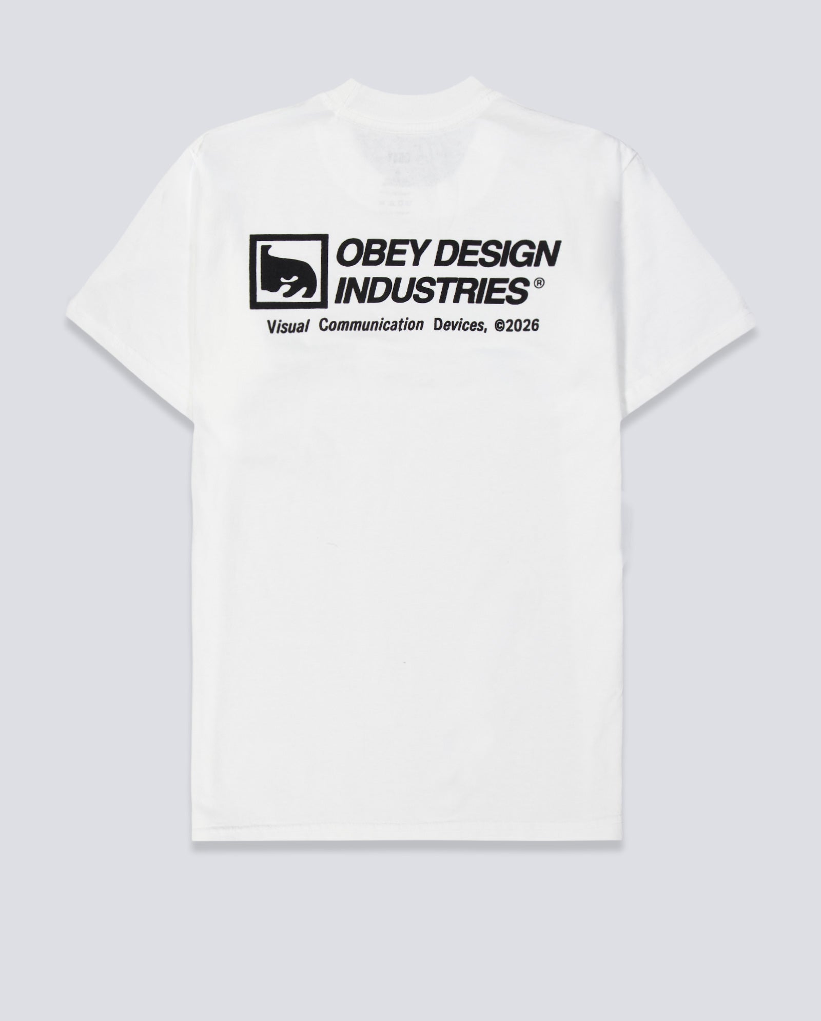 Camiseta Obey Devices Pigment Blanco Hombre 167924326-VWH