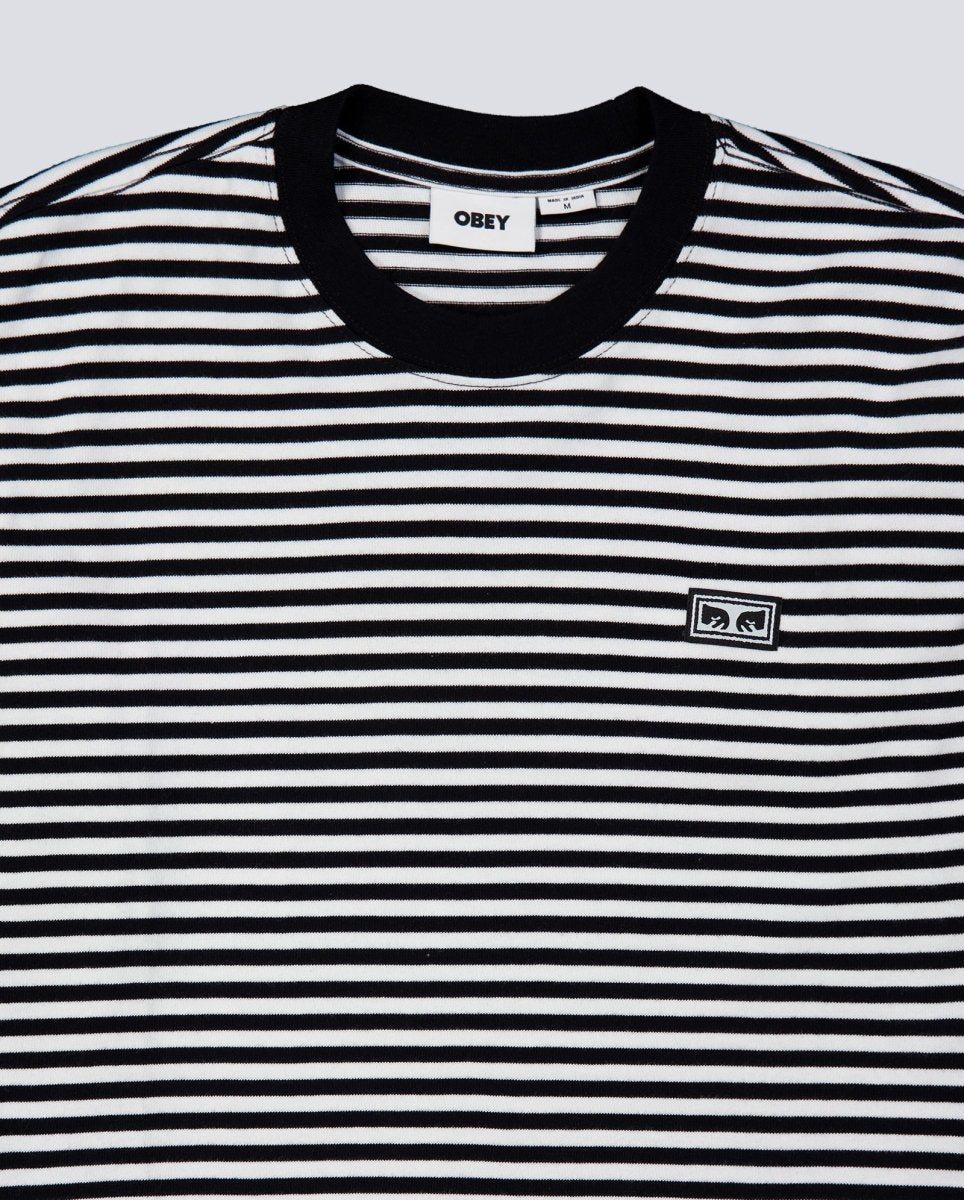Camiseta Obey Established Works Eyes Negro Multicolor Hombre 131080331-BKM