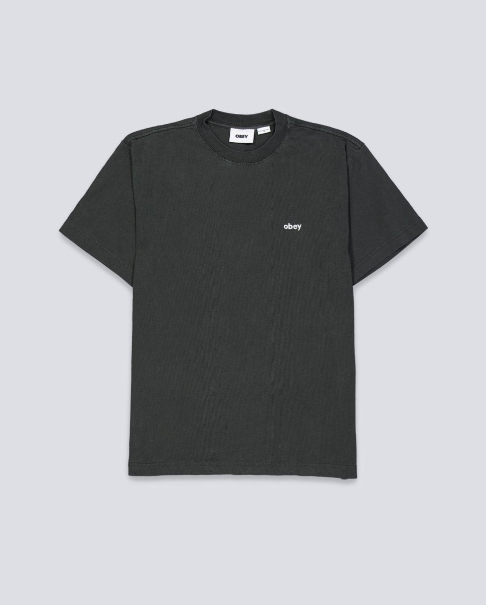 Camiseta Obey Lowercase Pigment Gris Unisex