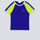 Camiseta Obey Replay Raglan Azul Y Verde Mujer