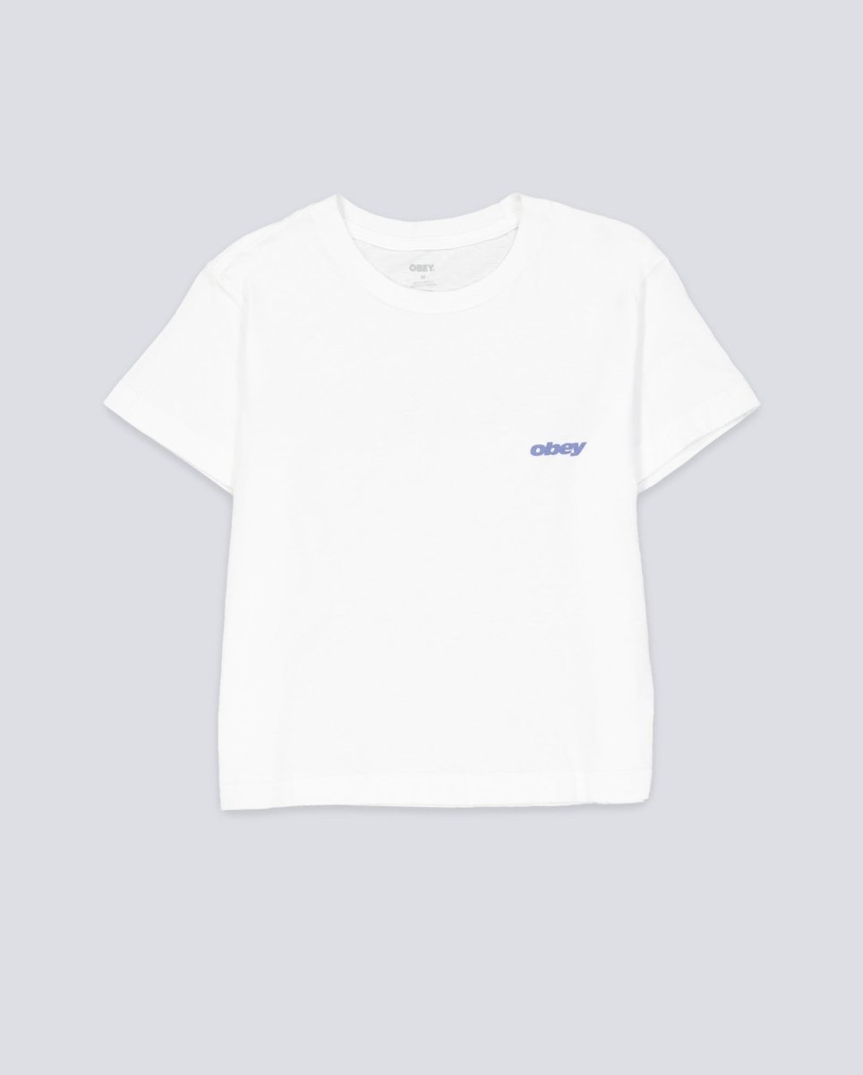 Camiseta Obey Speed Blanco Mujer 268062691-WHT