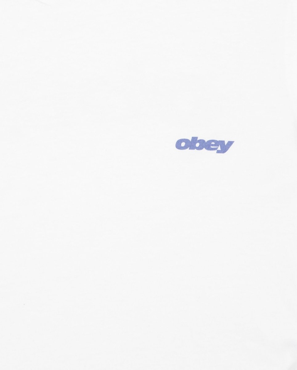 Camiseta Obey Speed Blanco Mujer 268062691-WHT