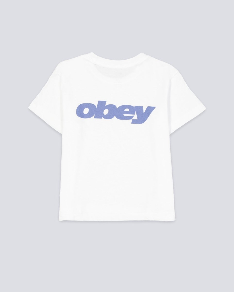 Camiseta Obey Speed Blanco Mujer 268062691-WHT
