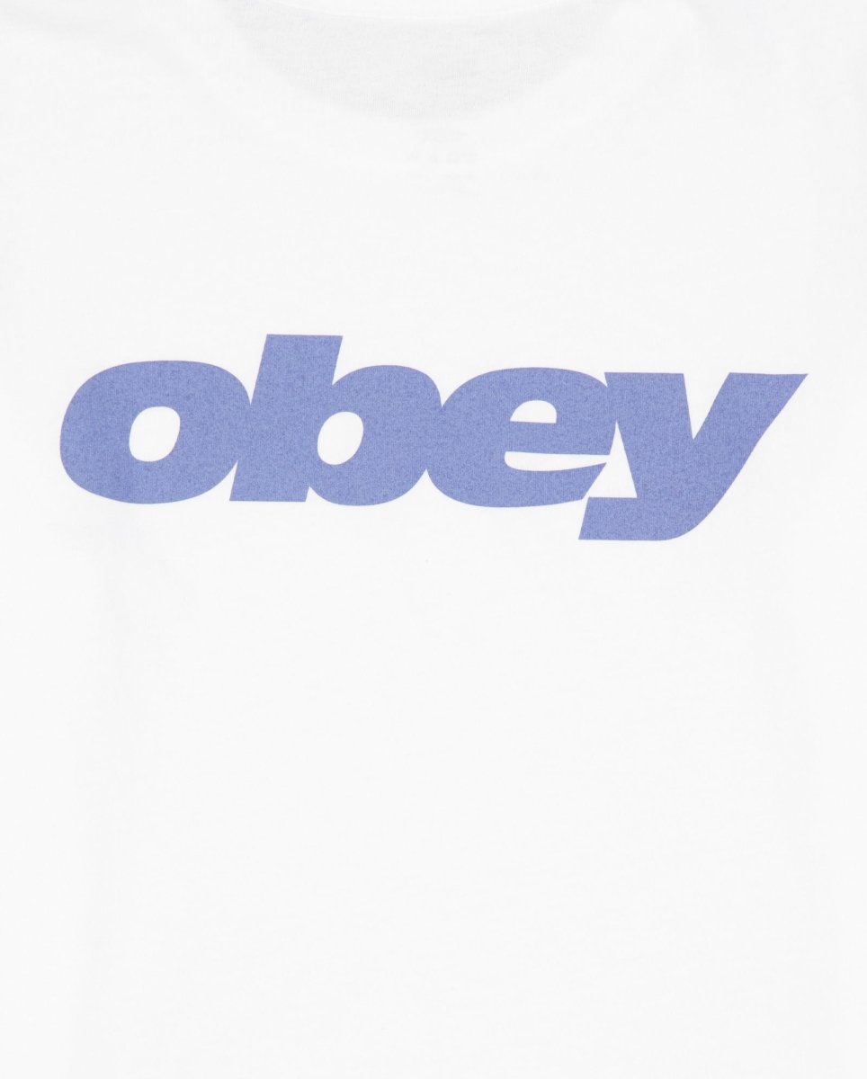Camiseta Obey Speed Blanco Mujer 268062691-WHT