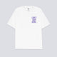 Camiseta Obey Worldwide Records Pigment Blanco Unisex