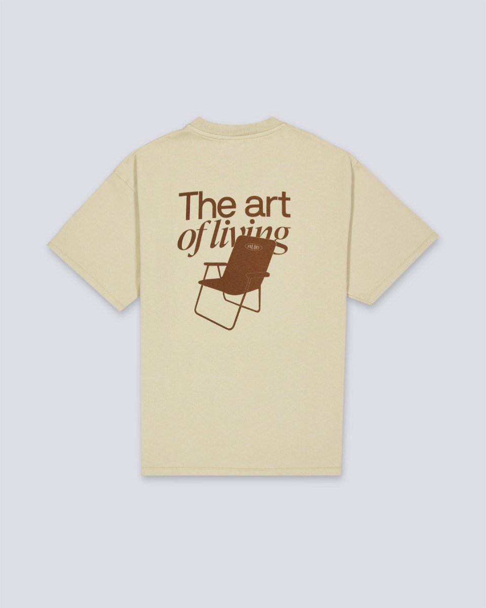 Camiseta Palard The Art of Living Beige Hombre 72512002