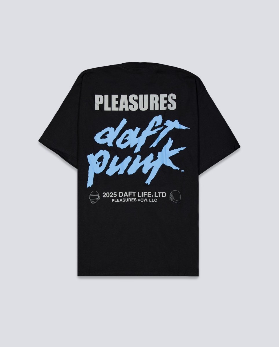 Camiseta Pleasures Duo Negro Hombre P25DP016-BLACK