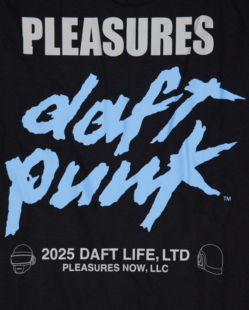 Camiseta Pleasures Duo Negro Hombre P25DP016-BLACK