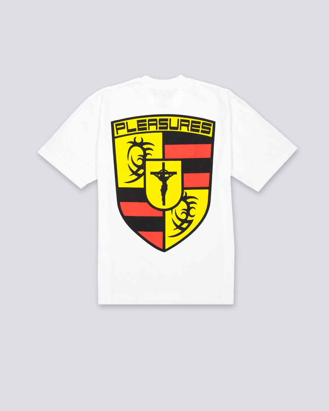 Camiseta Pleasures Fast Life Blanco Mujer