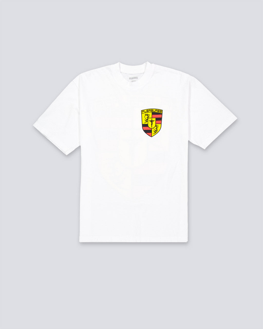 Camiseta Pleasures Fast Life Blanco Mujer