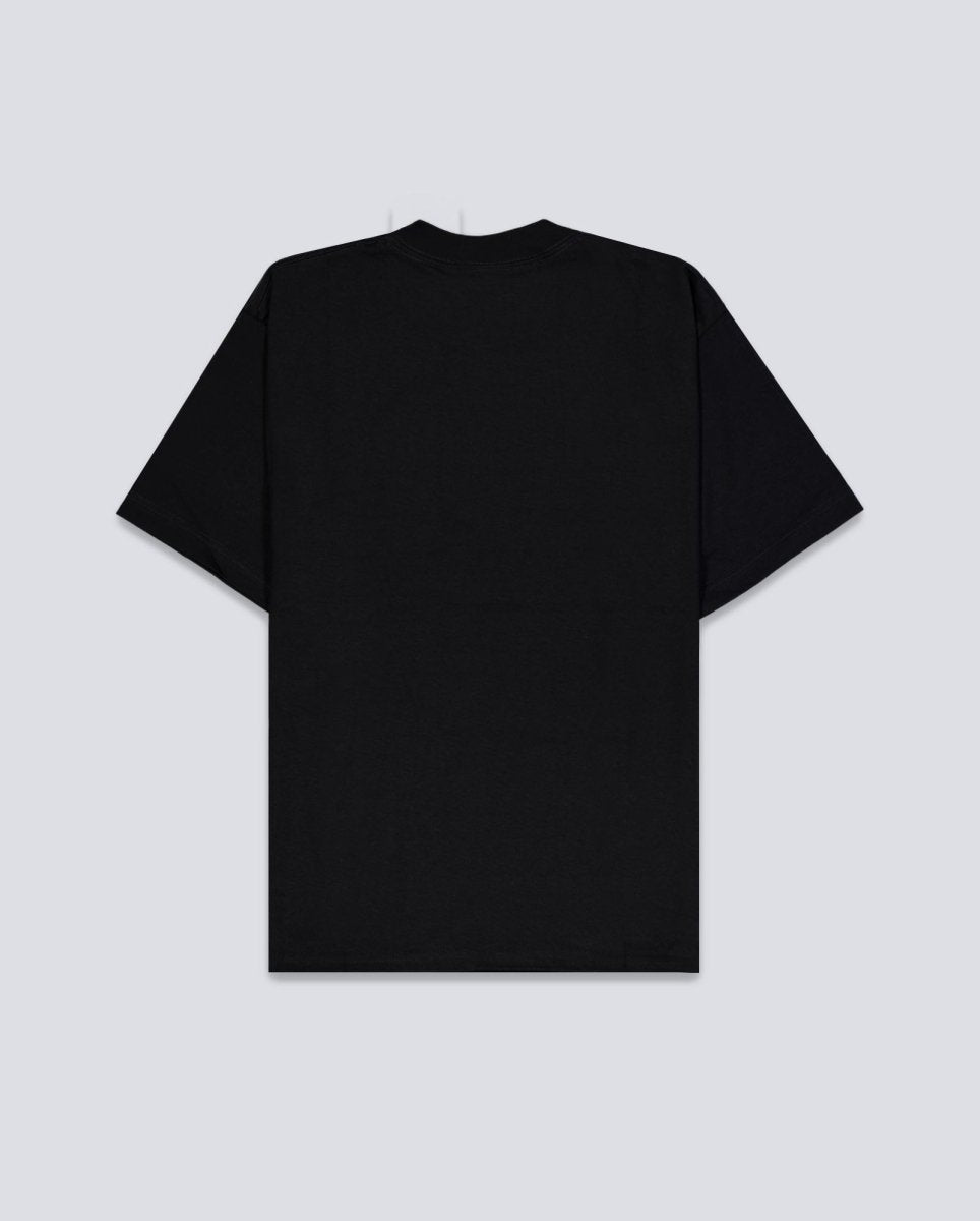 Camiseta Pleasures Harajuku Negro Hombre P25DP018-BLACK