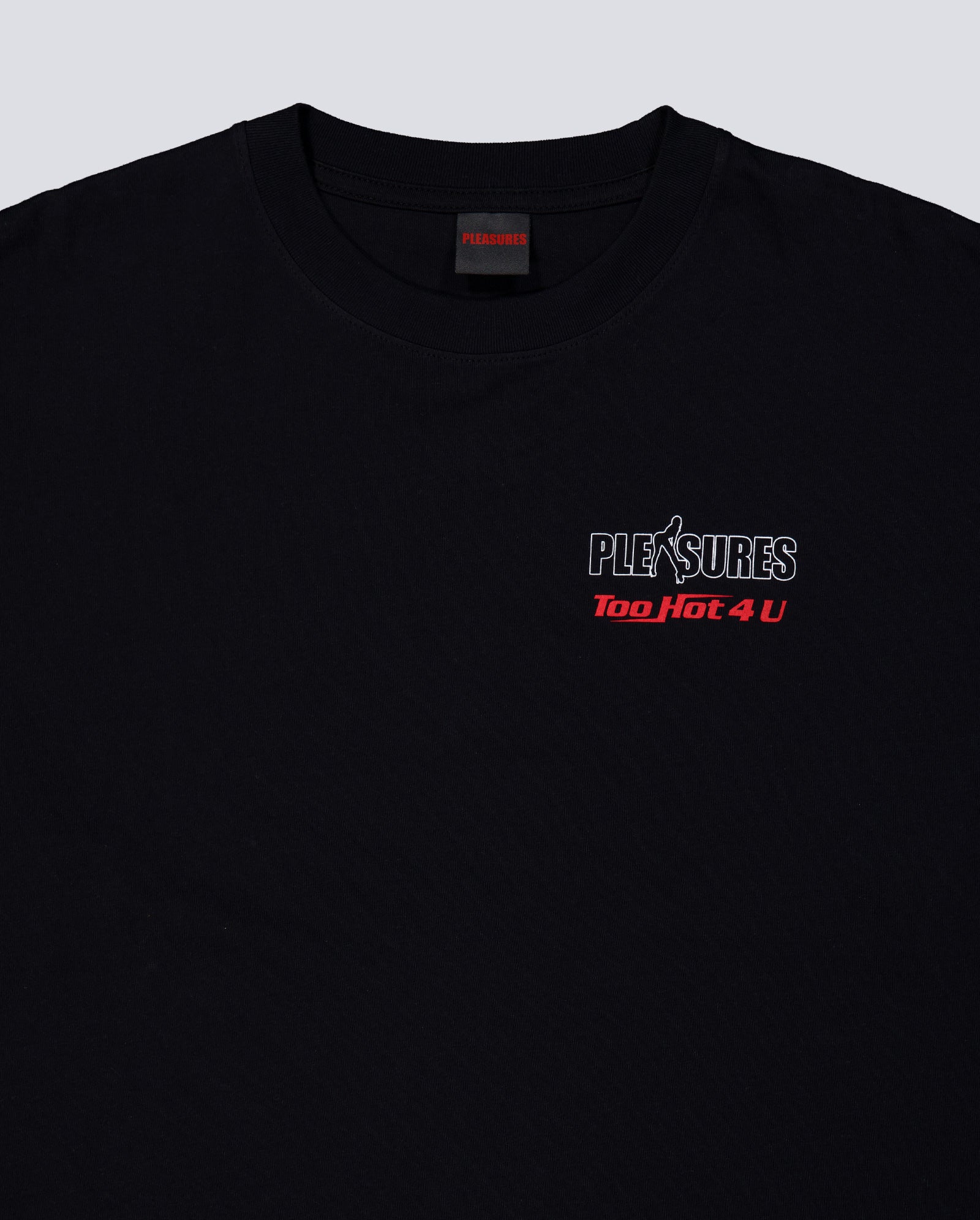 Camiseta Pleasures Hot 4 U Negro Unisex P26SP053