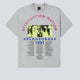 Camiseta Pleasures Stimulaton Heather Gris Unisex P26SP066