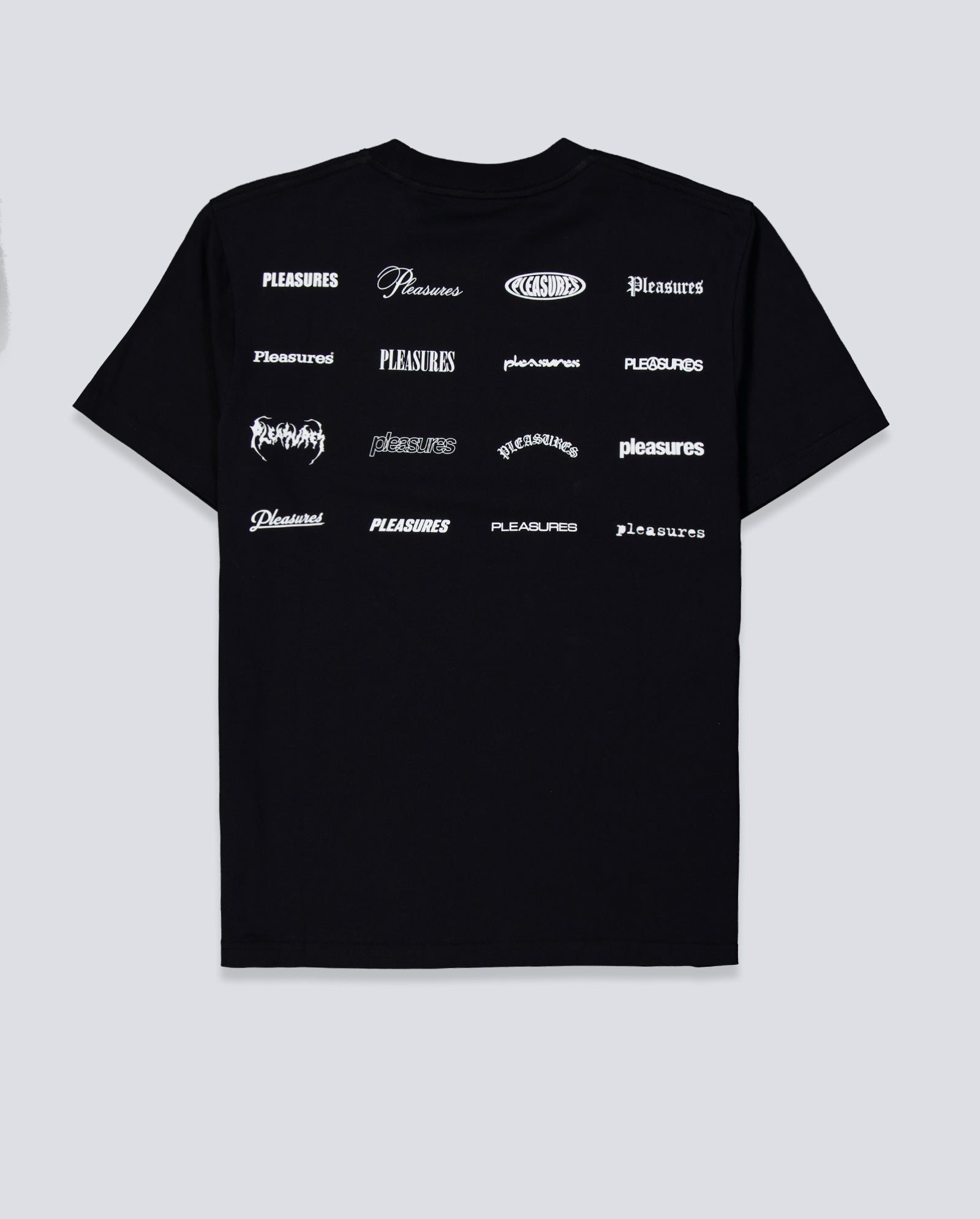 Camiseta Pleasures Wordmark Negro Unisex P26SP069