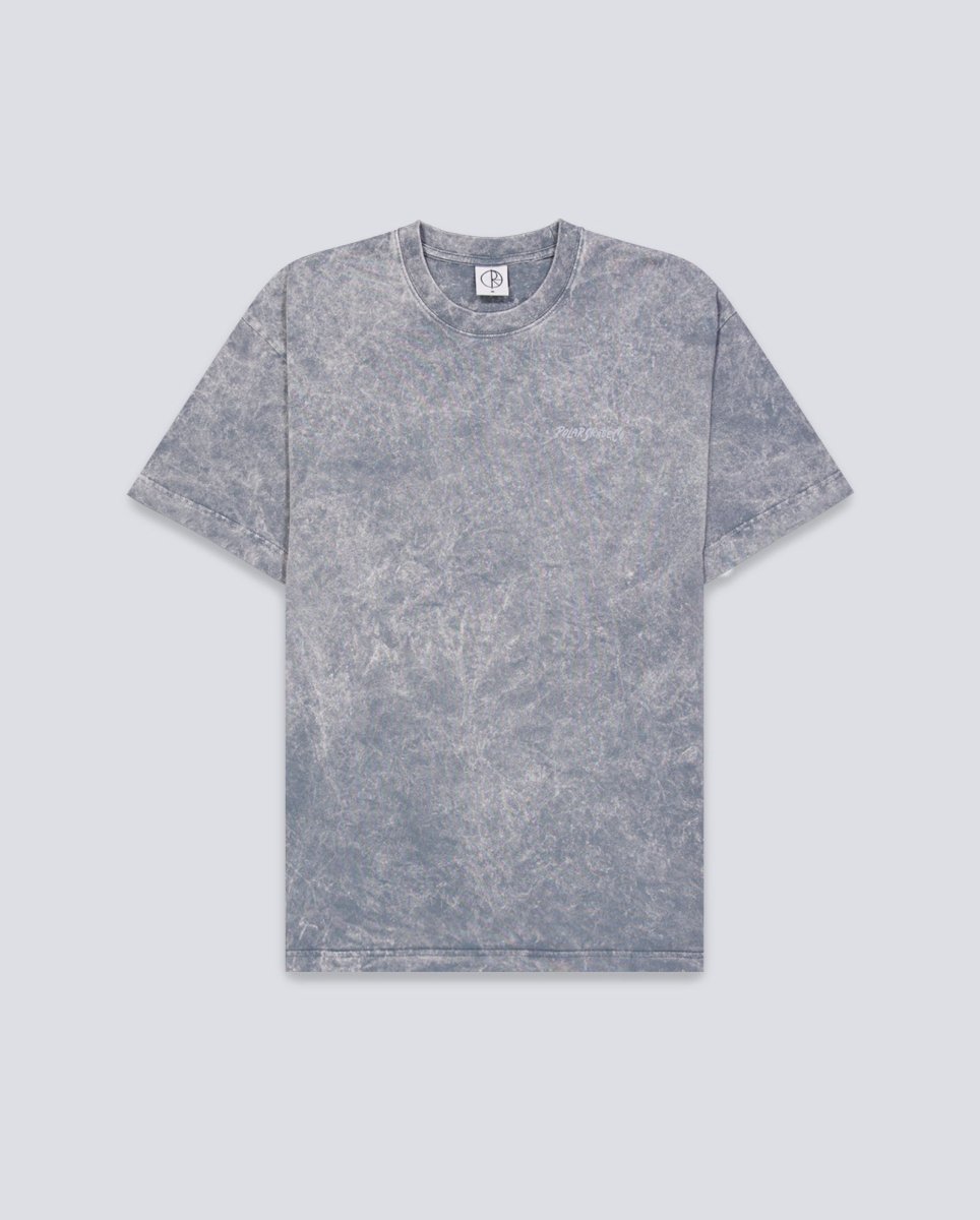 Camiseta Polar Skate Co. Acid Tee Surf Logo Gris Unisex POLARSS25-02
