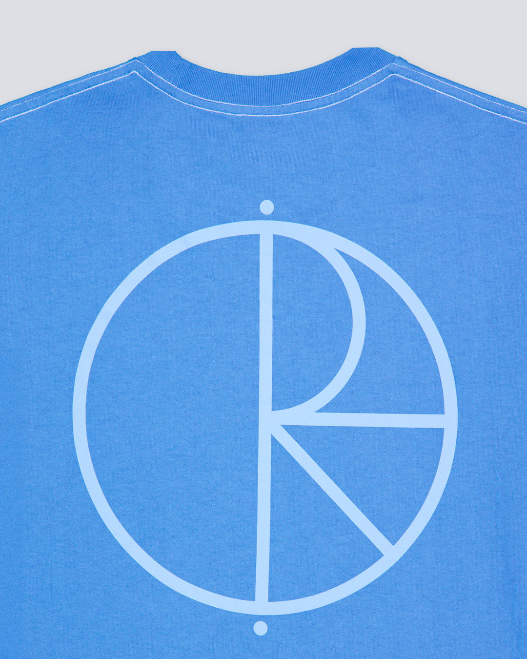 Camiseta Polar Skate Co Contrast Tee Stroke Logo Azul Unisex