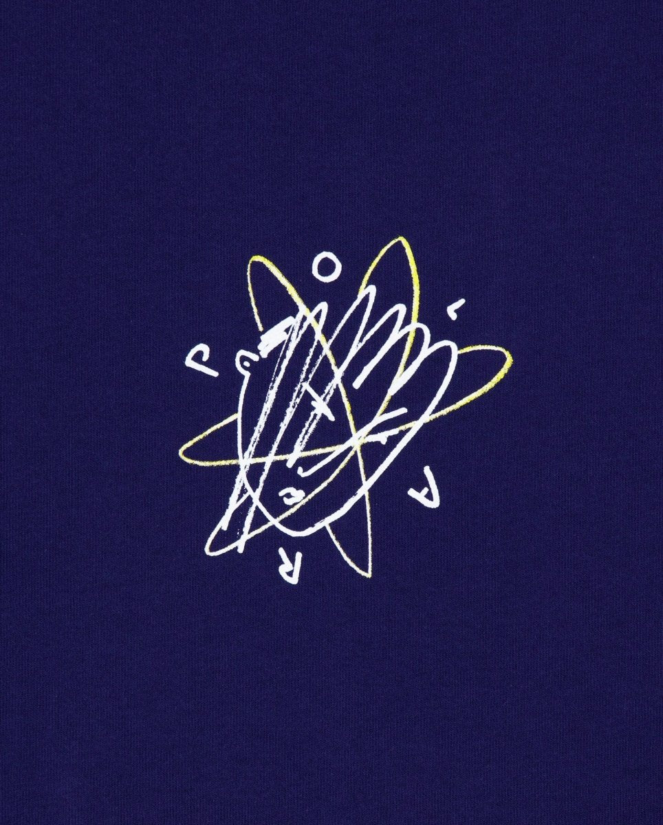 Camiseta Polar Skate Co Polar Head Azul Unisex POLARFW25-13