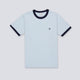Camiseta Polar Skate Co Ringer Azul Claro Hombre