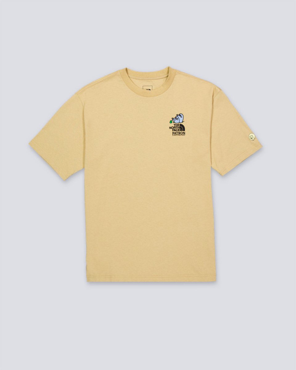 Camiseta The North Face Beige Explorers Cather Hombre