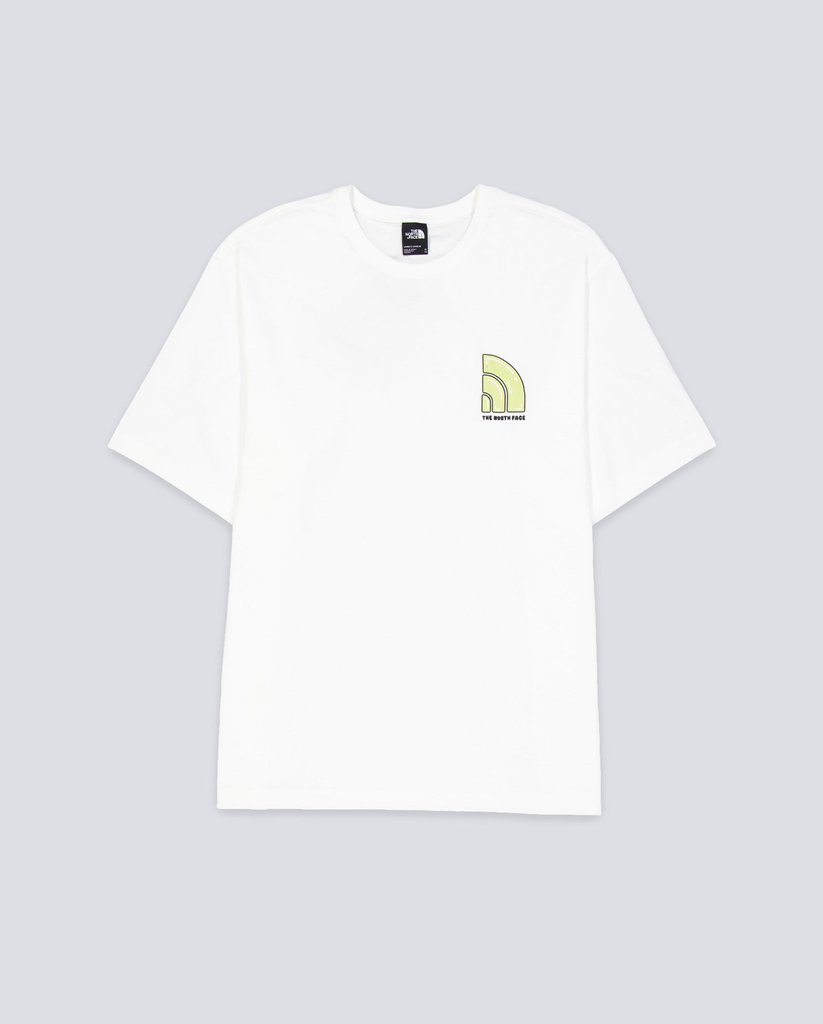 Camiseta The North Face Bubble Logo Blanco Unisex NF0A8F2RFN41