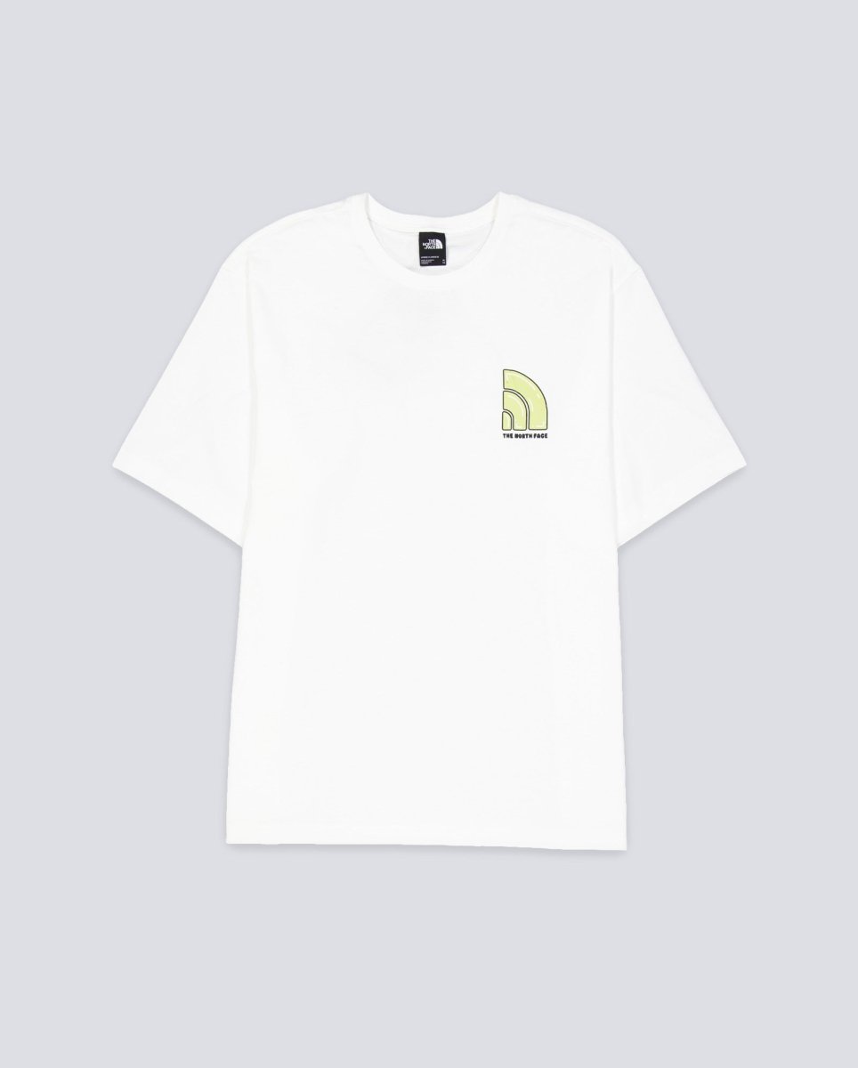 Camiseta The North Face Bubble Logo Blanco Unisex NF0A8F2RFN41