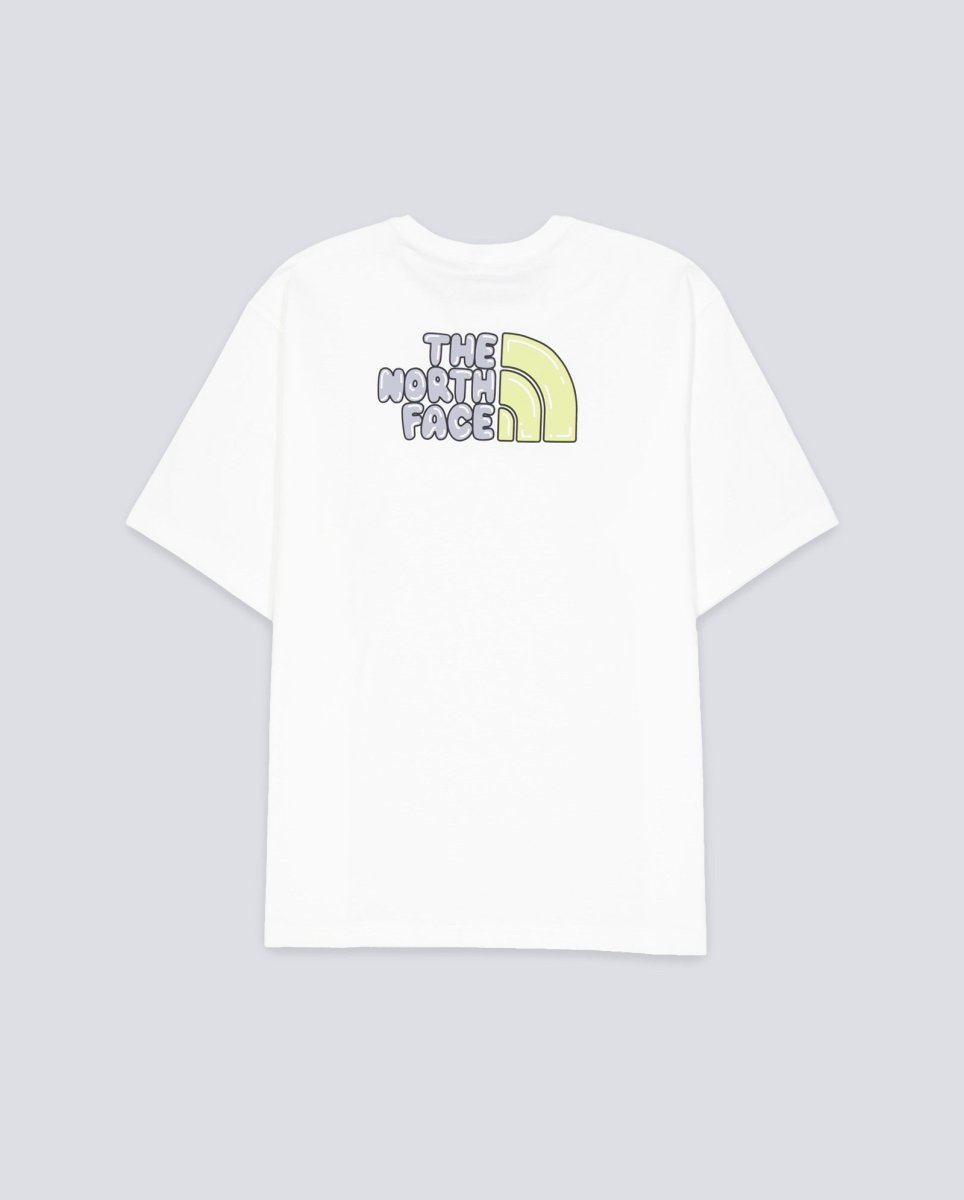 Camiseta The North Face Bubble Logo Blanco Unisex NF0A8F2RFN41