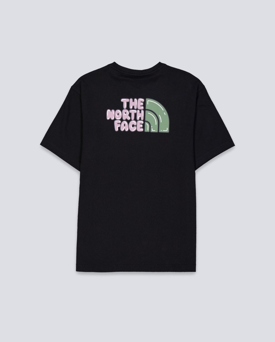 Camiseta The North Face Bubble Logo Negro Unisex NF0A8F2RJK31