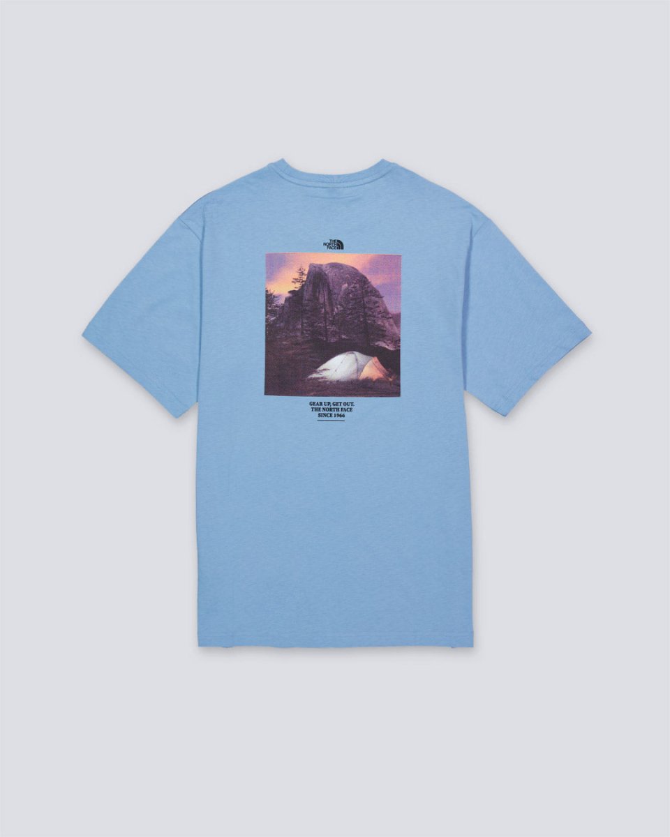 Camiseta The North Face Camping Graphic Azul Hombre