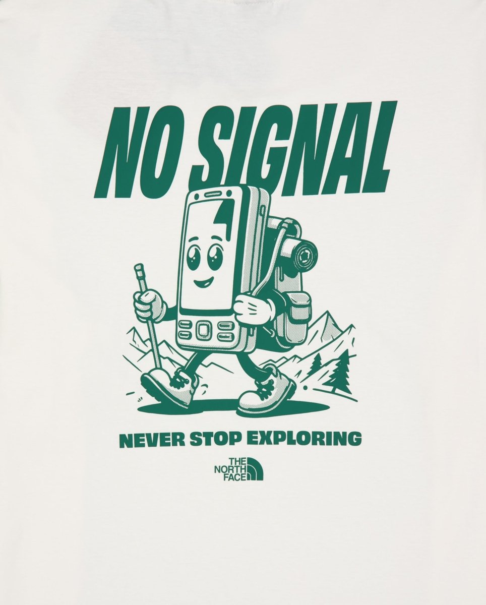 Camiseta The North Face No Signal Blanco Hombre NF0A8F2MQLI1