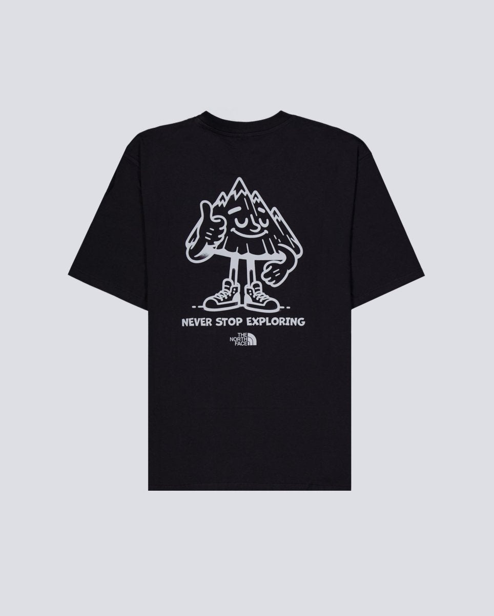 Camiseta The North Face U Mountain Fun Oversized Negro Hombre NF0A8F2NJK31