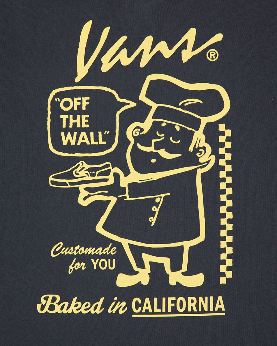 Camiseta Vans 66 Baked In Loose Negro Hombre VN000NTSBLK1