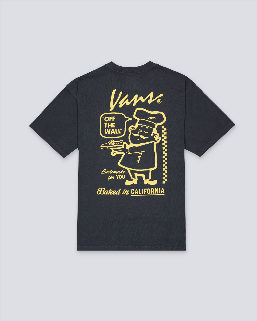 Camiseta Vans 66 Baked In Loose Negro Hombre VN000NTSBLK1