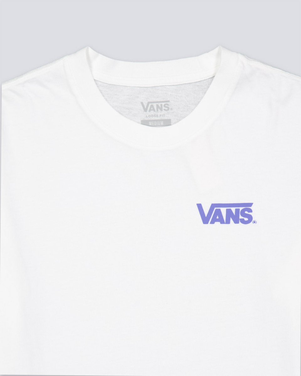 Camiseta Vans Chuckling Duo Loose Blanco Hombre VN000NU0WHT1