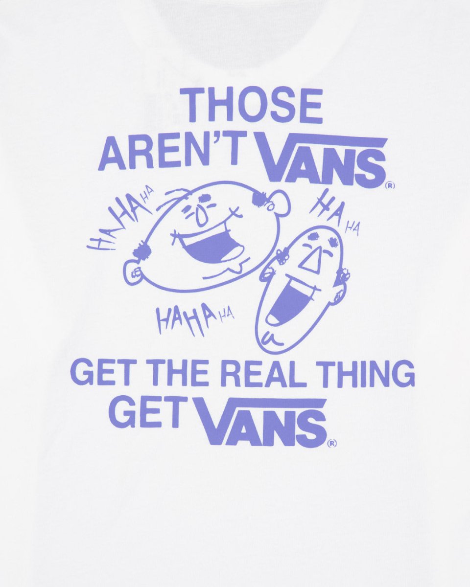 Camiseta Vans Chuckling Duo Loose Blanco Hombre VN000NU0WHT1