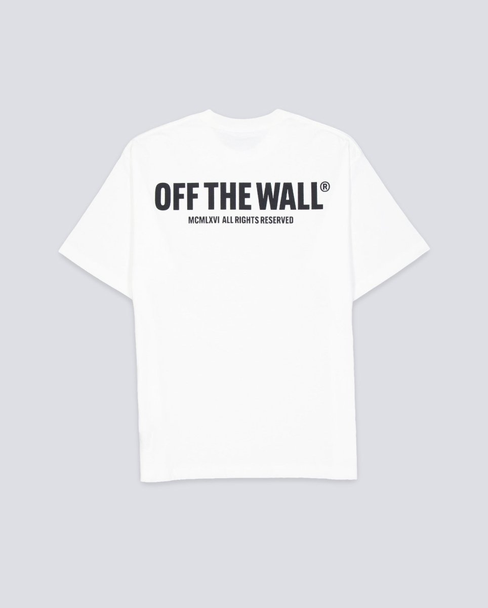 Camiseta Vans Original Standards Statement Blanco Unisex VN000PF7YB21