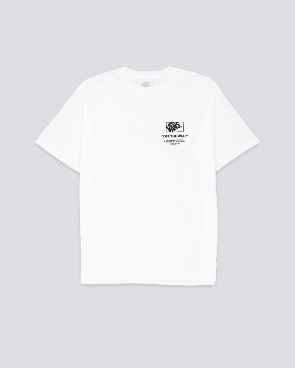 Camiseta Vans Stockpile Blanco Unisex VN000PEWWHT1