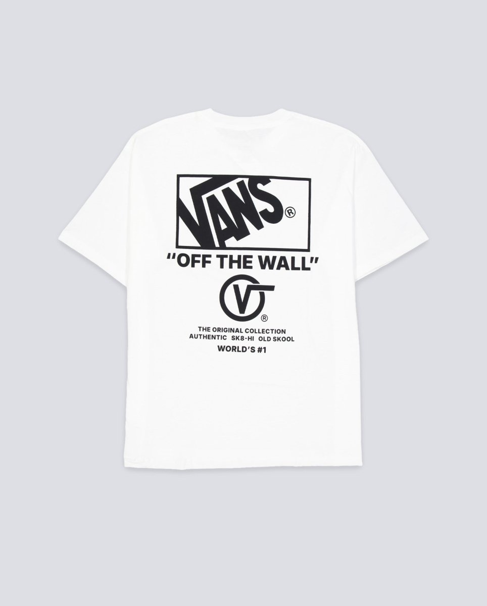 Camiseta Vans Stockpile Blanco Unisex VN000PEWWHT1