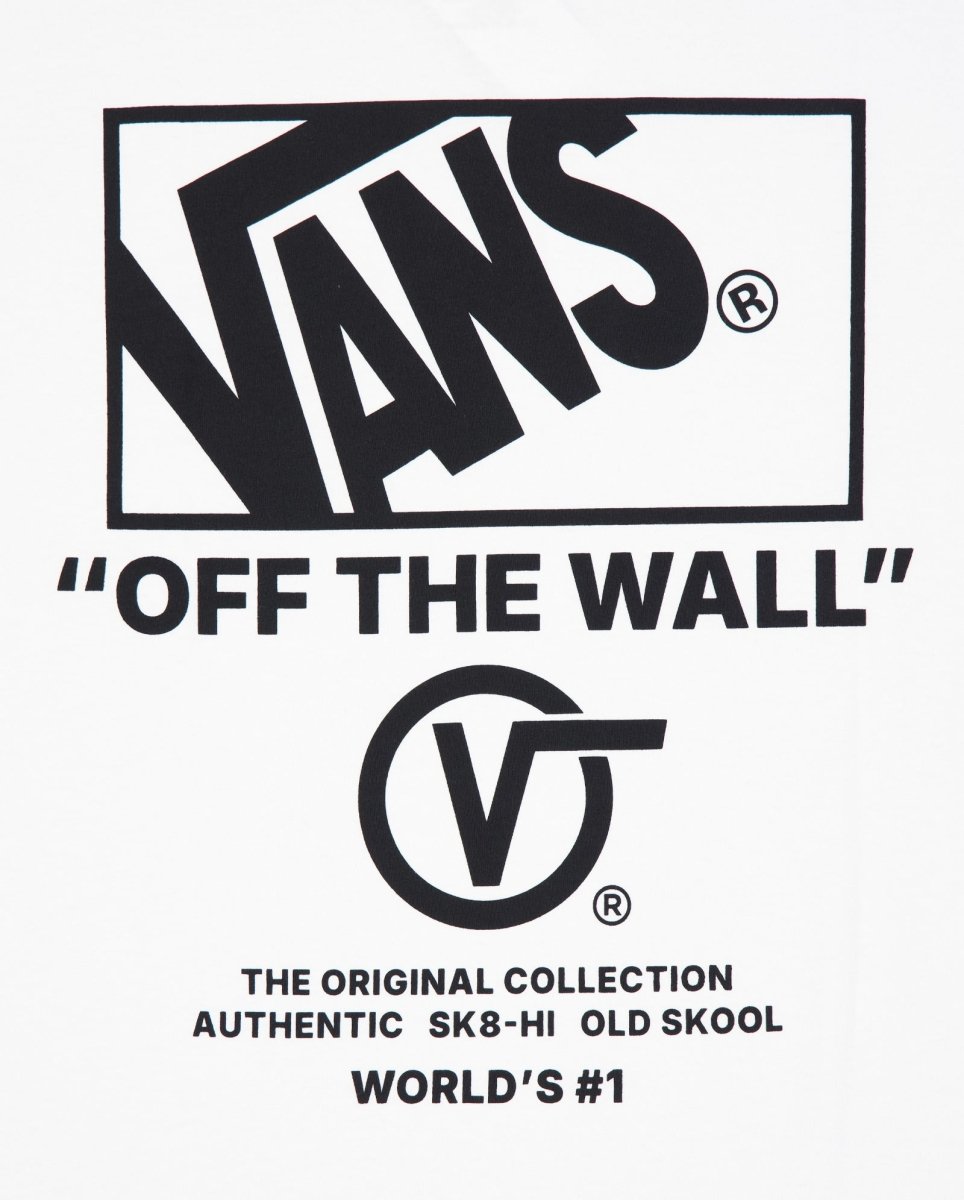 Camiseta Vans Stockpile Blanco Unisex VN000PEWWHT1