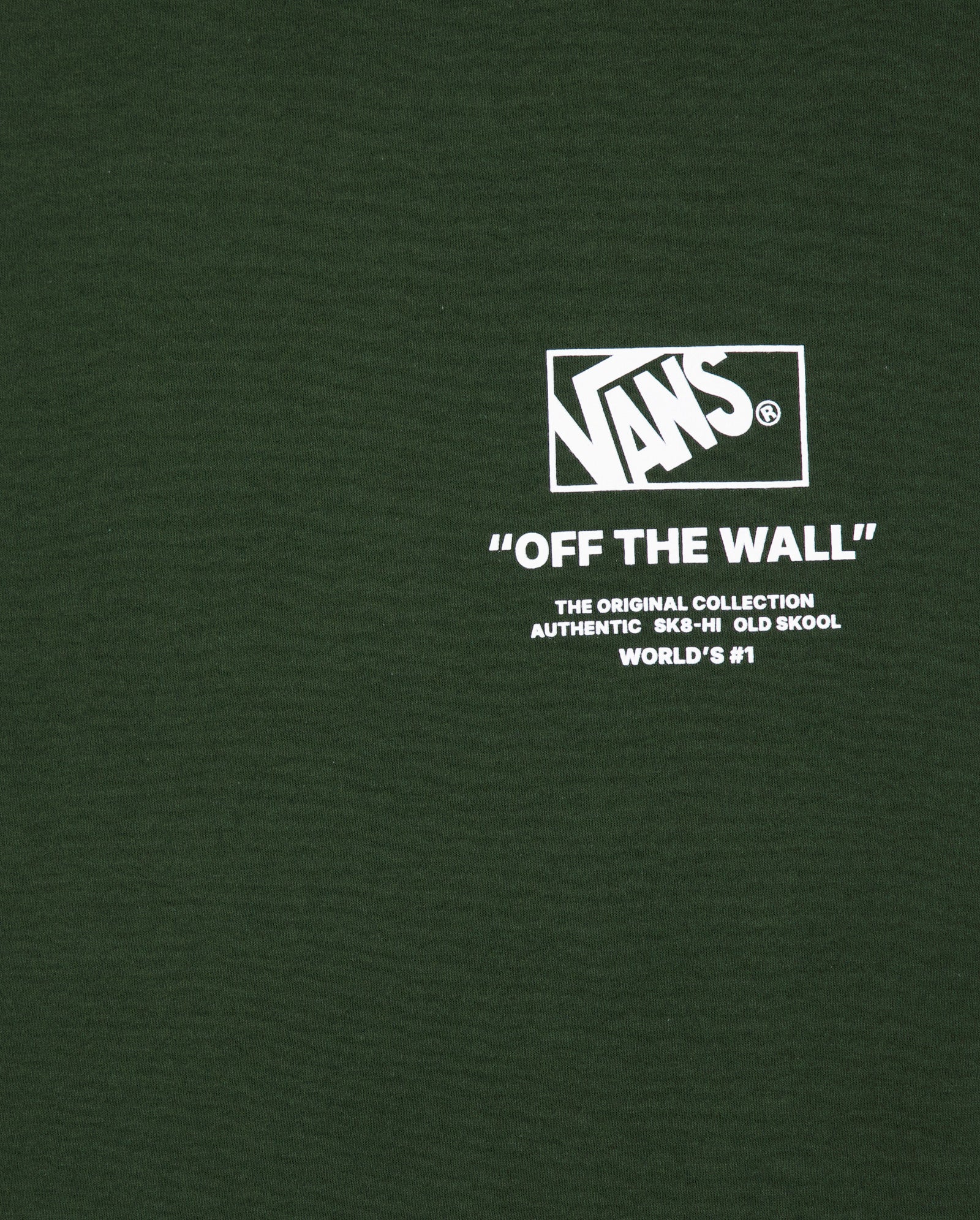 Camiseta Vans Stockpile SS Verde Unisex VN000PEWEMU1