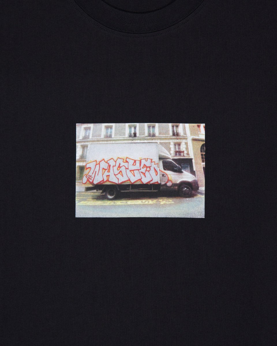 Camiseta Wasted Paris Dumper Negro Unisex WSTDSS25-14-BLK