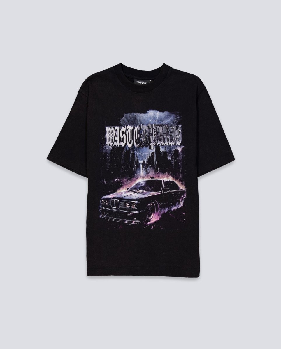 Camiseta Wasted Paris Run Negro Unisex WSTDFW25-11