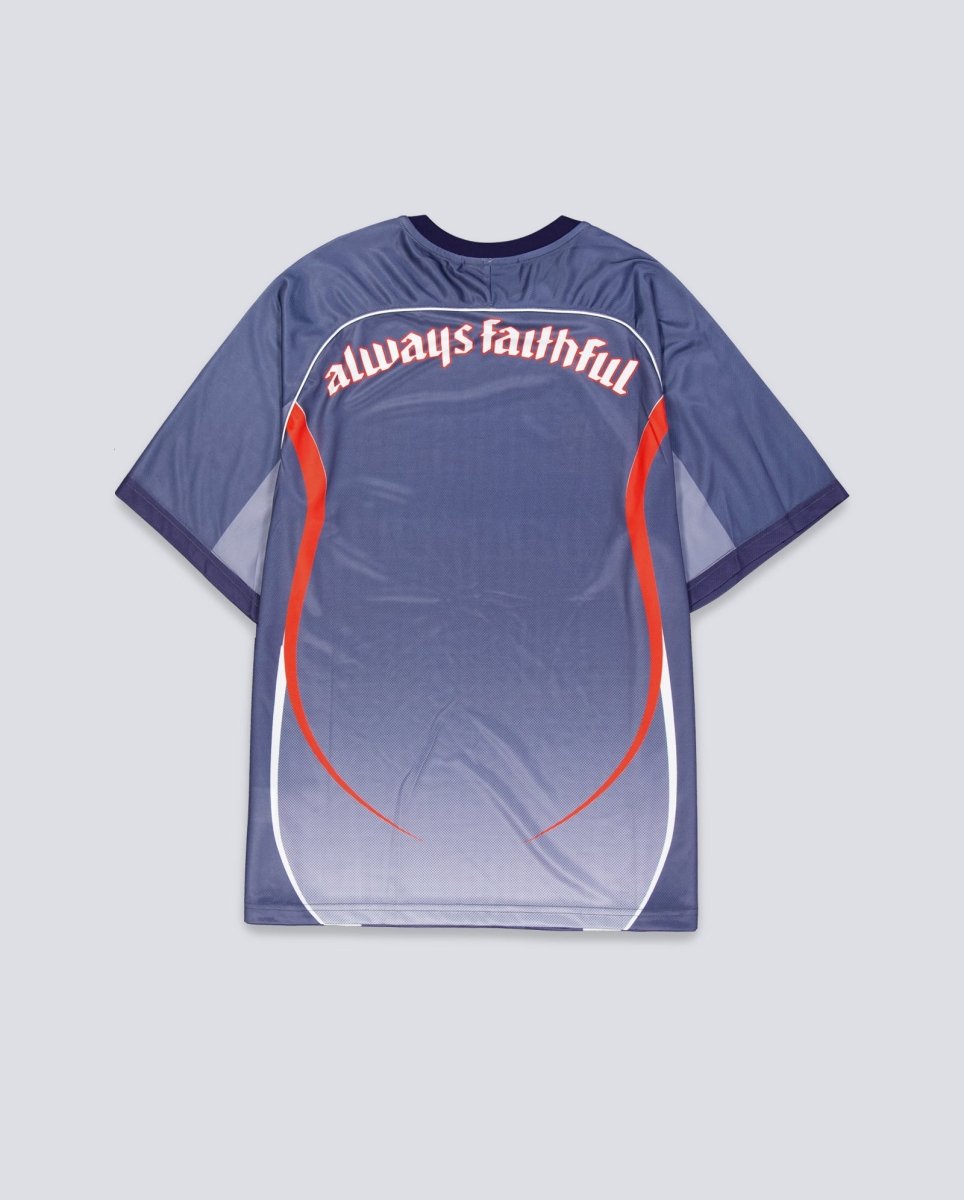 Camiseta Wasted Paris Spine Football Azul Unisex